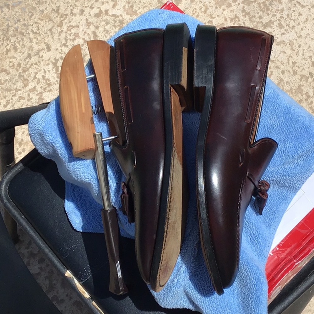 Allen Edmonds Shell Cordovan 10/D Used Conditions… - image 6